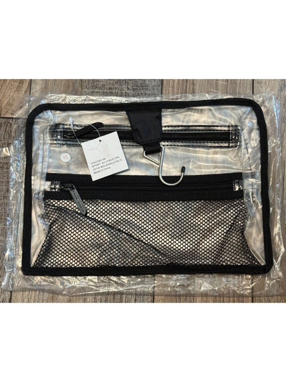 Clear & Mesh Hanging Toiletry Bag By Sport Alliance
